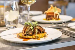 Tuck into delicious meals. 