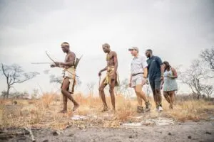 Set out on guided walking safaris in the park. 