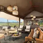 The lounge at Nkasa Linyanti | Image is an artist's render.