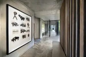 Visit the exclusive Goodman Gallery exhibition at Cheetah Plains Private Game Reserve.