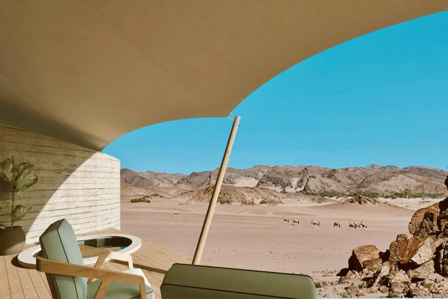 hoanib-elephant-camp-twin-room-view