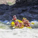 Experience the thrill of white water rafting.