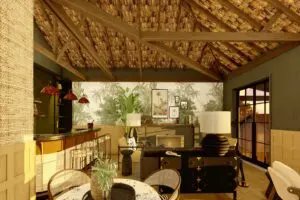 The bar at Laba Ngorongoro Lodge | Image is an artist's render.
