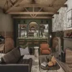 Il salone del Laba Ngorongoro Lodge | Image è un rendering d'artista.