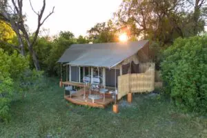 Embrace the wild from your private tented lodgings.