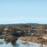 De hoofdlodge in Sandringham Private Game Reserve | Afbeelding is een render van een kunstenaar.