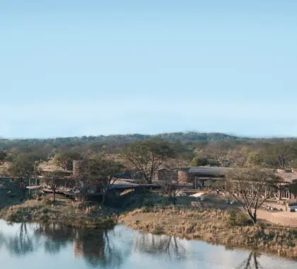 El lodge principal de la Reserva Privada de Caza Sandringham | La imagen es una representación artística.