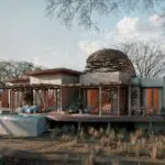 De luxe suites van de Shisaka vleugel in Sandringham Private Game Reserve | De afbeelding is een render van een kunstenaar.