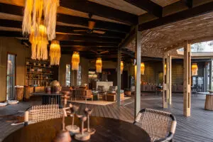 the expansive main lodge area.
