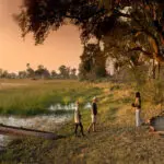 Savour sundowners along a riverbank.