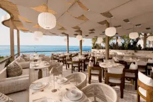 Tuck into sumptous cuisine at the rooftop resturant | Artists's render