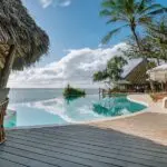 Enjoy a dip in the infinity pool.