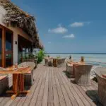 Savour al fresco dining on the deck.