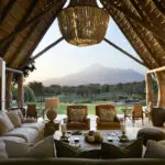 Views of Mount Meru.