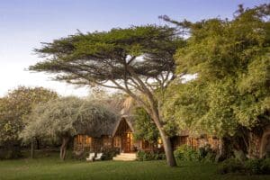 A cottage set within green valleys in Lewa Wildlife Conservancy | Lewa Wilderness Lodge