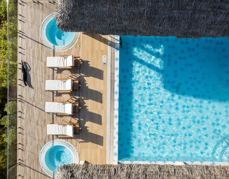 Enjoy a swim in the pool.