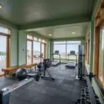 Enjoy a session at the gym.