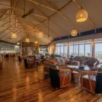Sip on cocktails at the bar lounge.