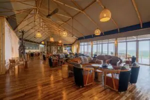 Sip on cocktails at the bar lounge.