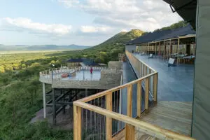 Neptune Serengeti Luxury Tented Camp in Tanzania.
