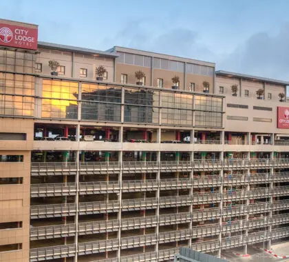 City Lodge Hotel no Aeroporto Internacional OR Tambo, Joanesburgo. 