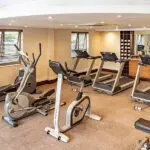 Fitness room.