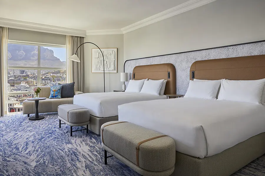 Queen Premium Table Mountain view room at InterContinental Table Bay Cape Town