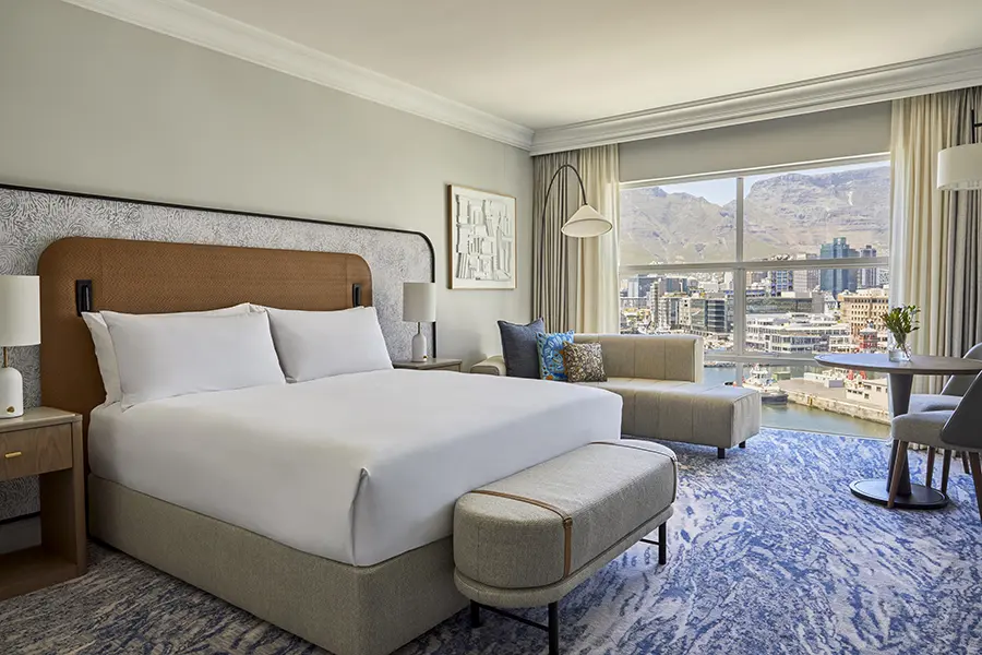 King Classic Table Mountain view room at InterContinental Table Bay Cape Town