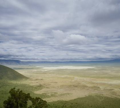Expansive view across the Ngorongoro Crater floor | Ngorongoro Crater Camp, an A&K Sanctuary