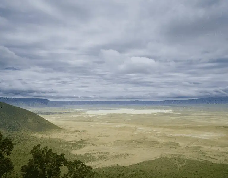 Expansive view across the Ngorongoro Crater floor | Ngorongoro Crater Camp, an A&K Sanctuary