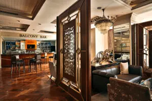 The Balcony Bar.