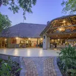 The arrival area of Savanna Private Game Lodge.