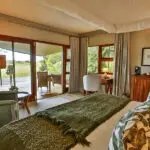 The Luxury Suite interior at Savanna Private Game Reserve.