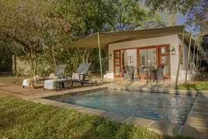 Cool off in your private plunge pool.