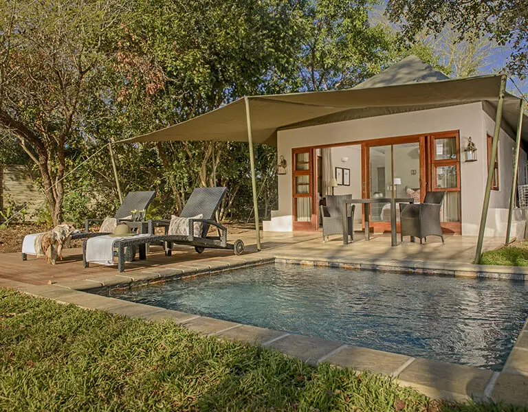 Cool off in your private plunge pool.