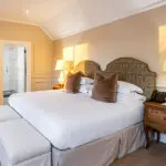 A Deluxe Room at The Claremont.