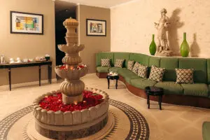 Book a spa treatment at the on-site spa. 