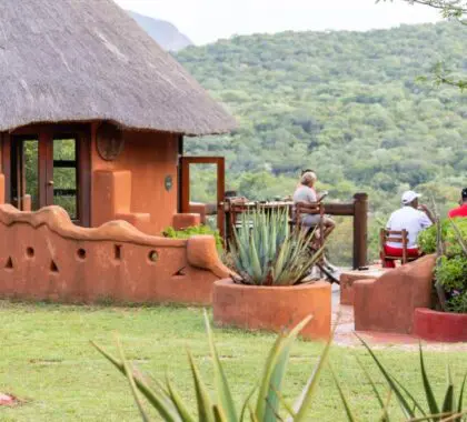 Enjoy sweeping views out over the Soutpansberg foothills.