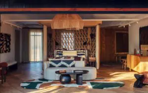 Unwind in spacious interiors.