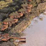 Anantara Tented Camp sits right on the edge of the majestic Kafue River.