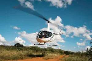 Embark on unforgettable helicopter rides over the bush.