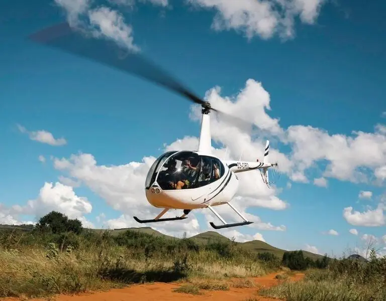 Embark on unforgettable helicopter rides over the bush.