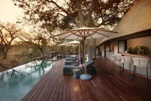 Unwind by the heated infinity pool. 