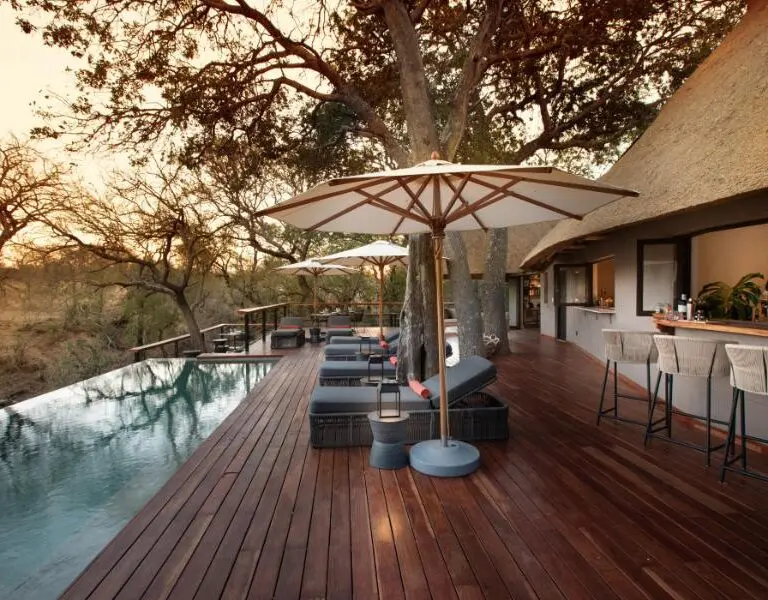 Unwind by the heated infinity pool. 