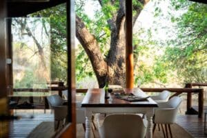 Drinks and meals are served on your private deck. 