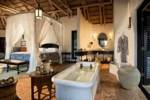Unwind in a spacious suite inspired by island living | andBeyond Benguerra Island