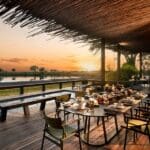 Savour delicious meals with a view.