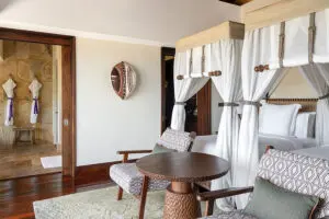 Room configuration can be twin or king.