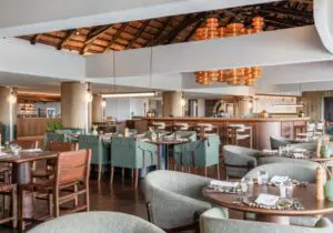 Gather for delicious meals in the dining room. 