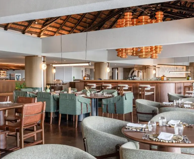 Gather for delicious meals in the dining room. 